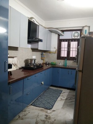 Kitchen in 3 BHK Builder Floor at Vasant Kunj – for Rent