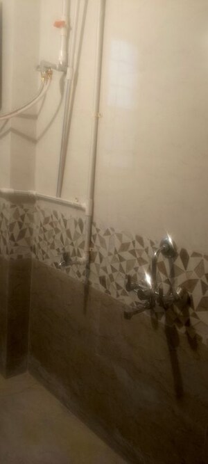 Bathroom in 2 BHK Builder Floor at Manik Baug – for Rent