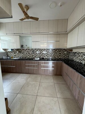 Kitchen in 3 BHK Apartment at Prestige Lakeside Habitat Apartments, Gunjur – for Rent