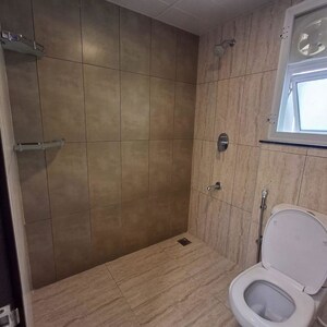 Bathroom in 3 BHK Apartment at Prestige Lakeside Habitat Apartments, Gunjur – for Rent