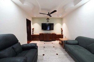Living Room in 5 BHK Independent House at Ghatlodia – for Sale