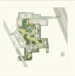 Master Plan in 3.5 BHK Apartment at Emaar Serenity Hills, Sector 86 – for Sale