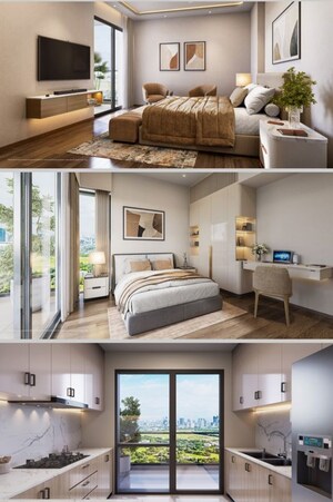 Kitchen in 3.5 BHK Apartment at Emaar Serenity Hills, Sector 86 – for Sale