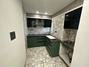 Kitchen in 1 BHK Builder Floor at Ashoka Enclave – for Rent