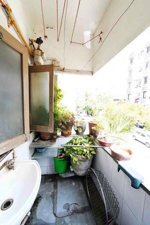 Balcony in 3 BHK Apartment at Chandkheda – for Sale