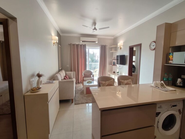 Kitchen, central-park-flower-valley 1 Bedroom 919 Sq.Ft. Apartment In Sohna Sector 33 Gurgaon 10508185