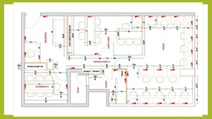 Floor Plan in  Office Space at Science City – for Rent
