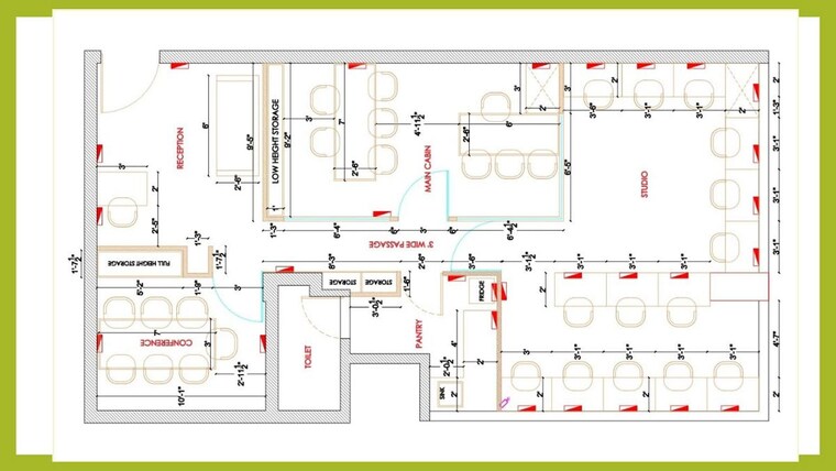 Floor Plan, science city Commercial Office Space 1467 Sq.Ft. In Science City Ahmedabad 10508236