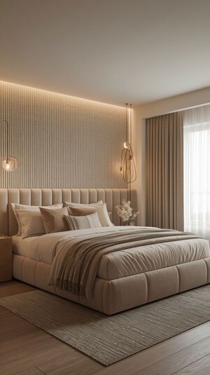 Bedroom in 3 BHK Independent House at Sector 75 – for Sale