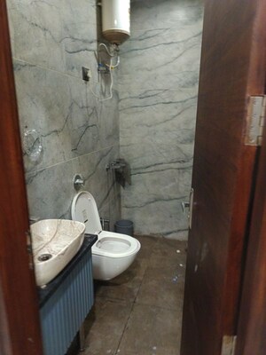 Bathroom in 3 BHK Builder Floor at Rohini Sector 11 – for Rent