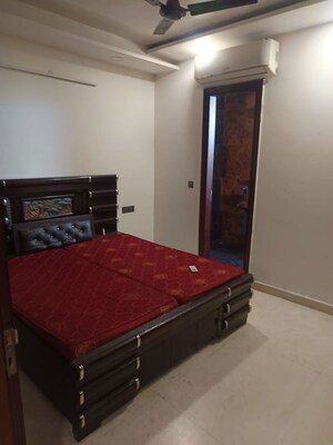 Bedroom in 3 BHK Builder Floor at Rohini Sector 11 – for Rent