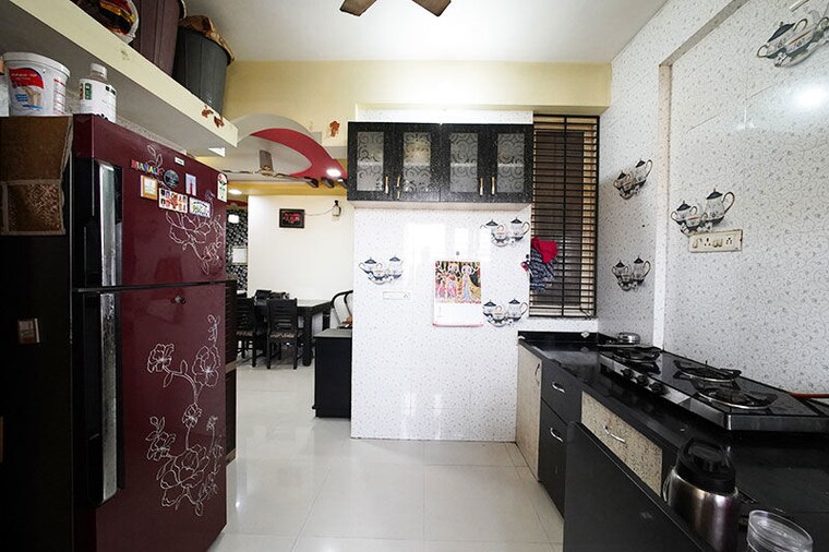 Kitchen, isanpur 2 Bedroom 110 Sq.Yd. Apartment In Isanpur Ahmedabad 10508303