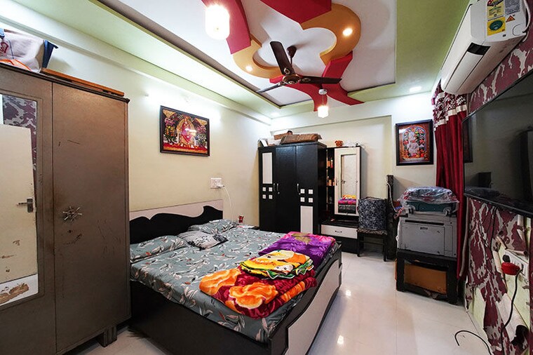Bedroom, isanpur 2 Bedroom 110 Sq.Yd. Apartment In Isanpur Ahmedabad 10508303