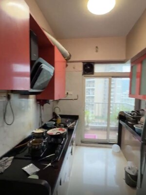 Kitchen in 2 BHK Apartment at Balaji Delta Central, Kharghar – for Rent