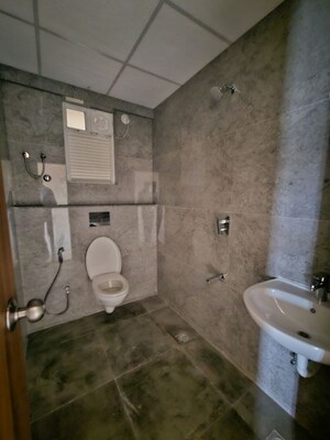 Bathroom in 3 BHK Apartment at Pandra – for Rent