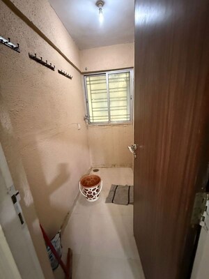 Bathroom in 3 BHK Apartment at Garden Enclave, Pokhran Road No One – for Rent
