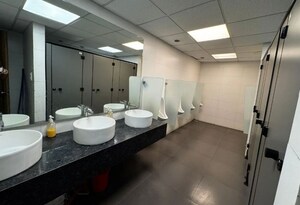 Washroom in  Office Space at Sahar Plaza, Andheri East – for Rent