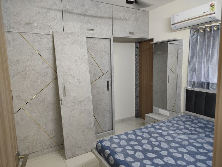 Bedroom, godrej-nirvaan 1 Bedroom 419 Sq.Ft. Apartment In Themghar Thane 10508367