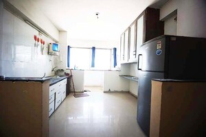 Kitchen in 3 BHK Penthouse at Kudasan – for Sale