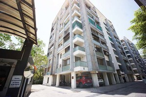 3 BHK Penthouse – Exterior View View at Kudasan - for Sale
