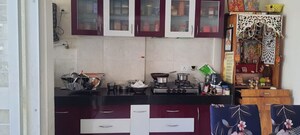 Kitchen in 1.5 BHK Apartment at Goel Ganga Sparsh, Undri – for Rent