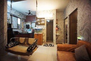Living Room in 2 BHK Apartment at Ahmedabad Cantonment – for Sale