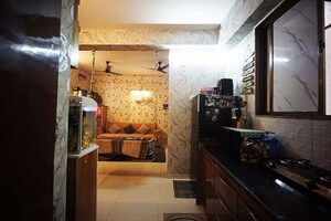 Kitchen in 2 BHK Apartment at Ahmedabad Cantonment – for Sale