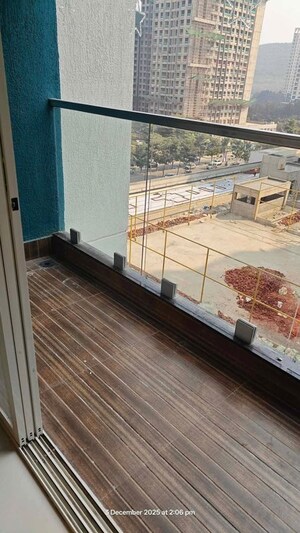 Balcony in 2 BHK Apartment at Megapolis Serenity, Hinjewadi – for Rent