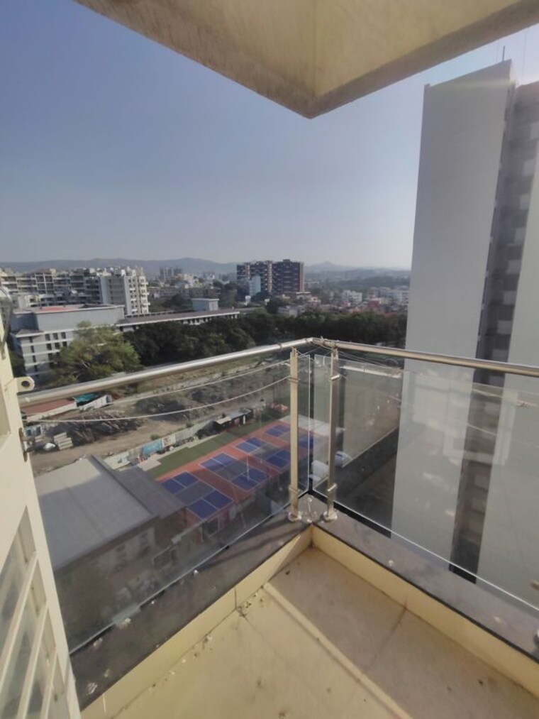 Balcony, ganga-glitz-shine 3 Bedroom 1650 Sq.Ft. Apartment In Undri Pune 10508569