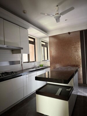 Kitchen in 3 BHK Apartment at Lodha Trump Tower, Worli – for Rent