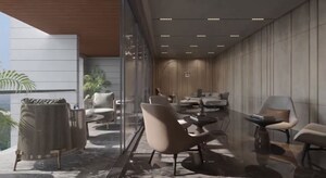 Living Room in 4 BHK Apartment at Versova – for Sale