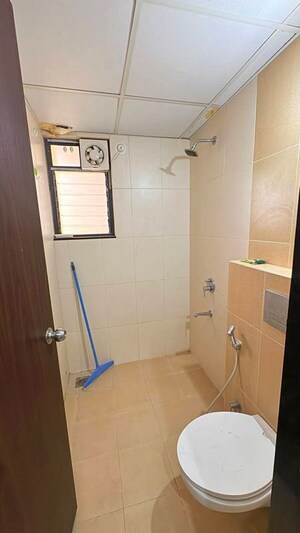Bathroom in 2 BHK Apartment at Shapoorji Pallonji Joyville Hinjewadi, Hinjewadi – for Rent
