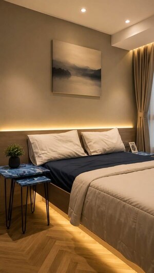 Bedroom in 3 BHK Apartment at Prabhadevi – for Sale