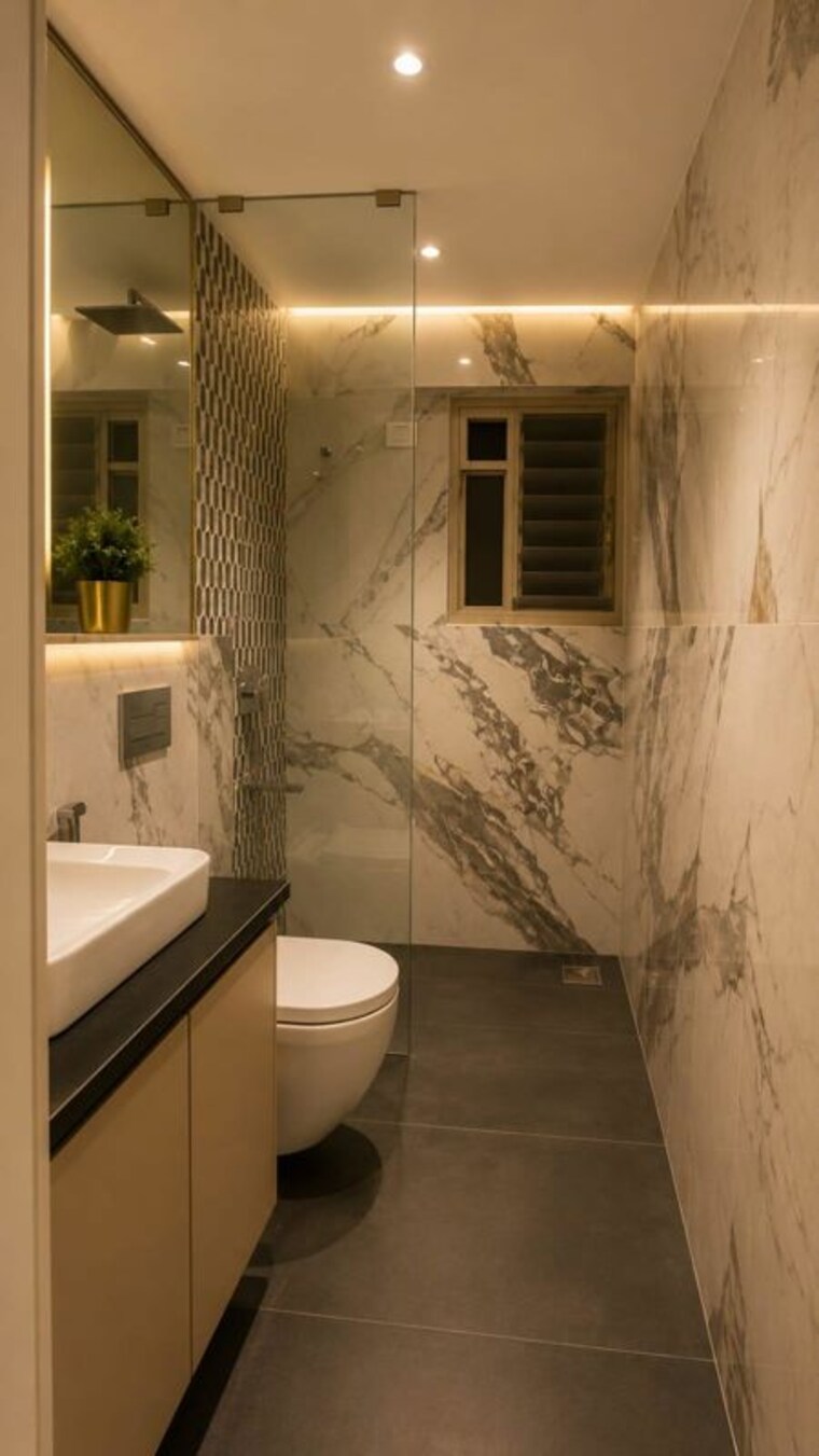 Bathroom, prabhadevi 3 Bedroom 1190 Sq.Ft. Apartment In Prabhadevi Mumbai 10508691