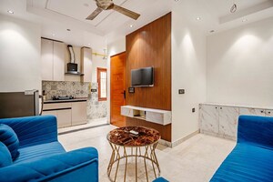 Living Room in 1 BHK Builder Floor at Lajpat Nagar I – for Rent