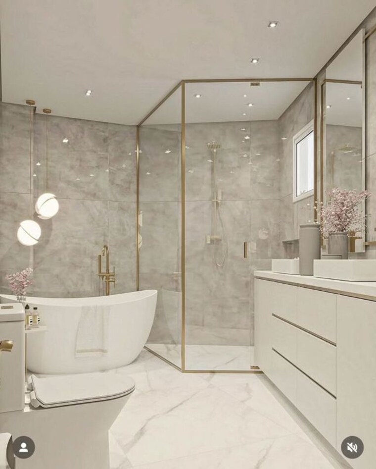 Bathroom, vivek vihar 3 Bedroom 188 Sq.Yd. Independent House In Vivek Vihar Delhi 10508728