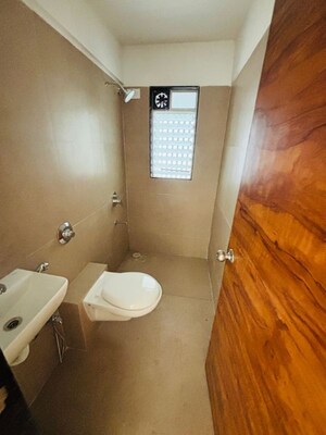 Bathroom in 2 BHK Apartment at Omkar Ananta, Goregaon East – for Rent