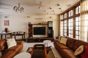 Living Room in 6 BHK Independent House at Dollars Colony – for Sale