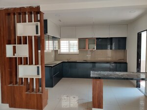 Kitchen in 3 BHK Apartment at Manjeera Diamond Towers, Gopanpally – for Sale
