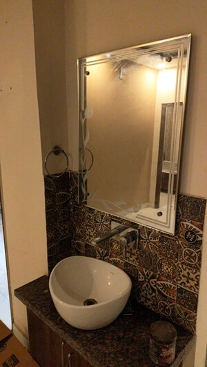 Bathroom in 3 BHK Apartment at Sunshine Enclave, Vip Road – for Rent