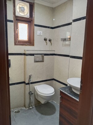 Bathroom in 2 BHK Apartment at Panchsheel Vihar – for Rent