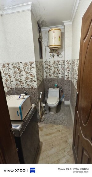 Bathroom in 3 BHK Apartment at Okhla Vihar – for Sale