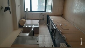 Kitchen in 3 BHK Builder Floor at Unitech Fresco, Sector 50 – for Rent