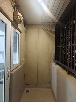 Building Lobby in 2 BHK Apartment at Bhartiya Nikoo Homes Phase 2, Thanisandra Main Road – for Rent