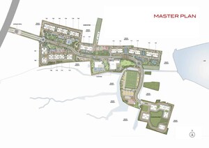 Master Plan in 2 BHK Apartment at Nambiar District 25, Dommasandra – for Sale