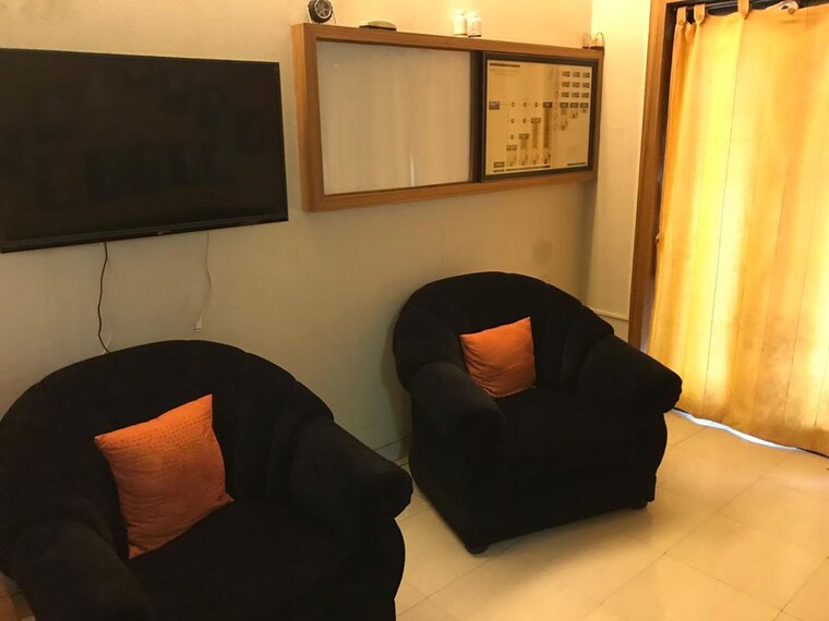 Living Room, clover-dale 1 Bedroom 550 Sq.Ft. Apartment In Koregaon Park Pune 10508829