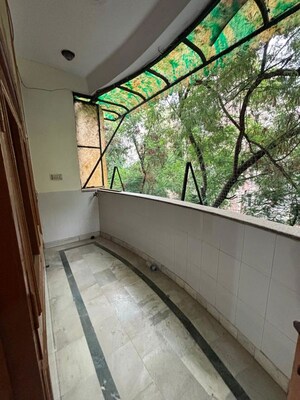 Balcony in 3.5 BHK Apartment at Sector 11 Dwarka – for Rent