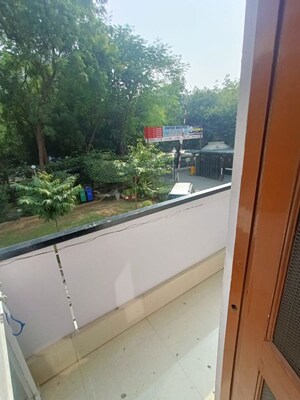 Balcony in 3 BHK Apartment at Dwarka – for Rent