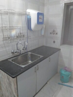 Kitchen in 3 BHK Apartment at Sector 13 Dwarka – for Rent