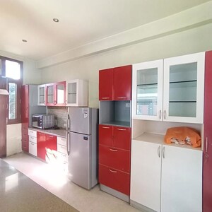 Kitchen in 4 BHK Builder Floor at Sector 21 – for Rent
